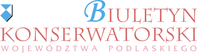 Logo Biuletynu Konserwatorskiego Województwa Podlaskiego