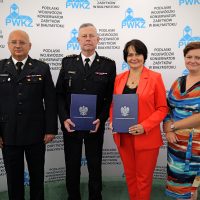 Podpisanie porozumienia z Komendą Wojewódzką Państwowej Straży Pożarnej w Białymstoku
