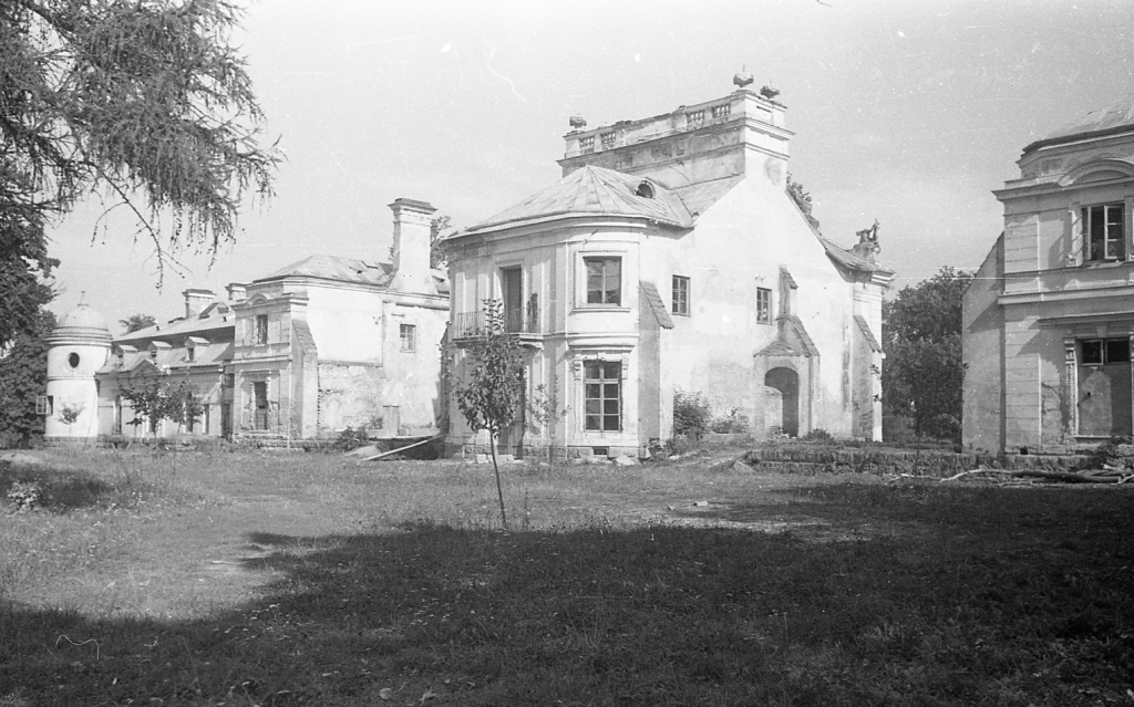 Pałac w Rudce - 1955 rok