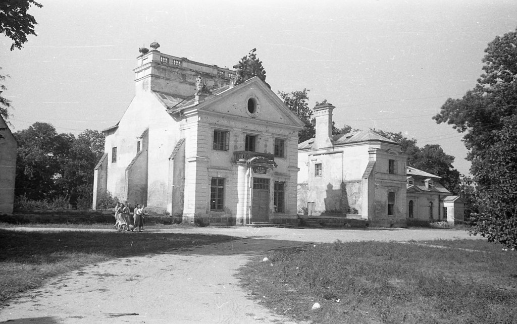 Pałac w Rudce - 1955 rok