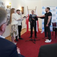 konferencja prasowa Podlaskiego Wojewódzkiego Konserwatora Zabytków