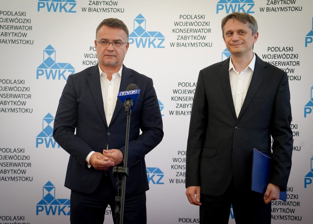 konferencja Podlaskiego Wojewódzkiego Konserwatora Zabytków