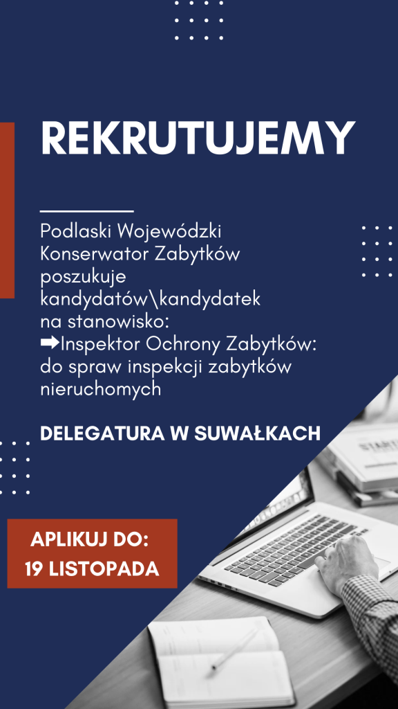 Grafika "Rekrutujemy"